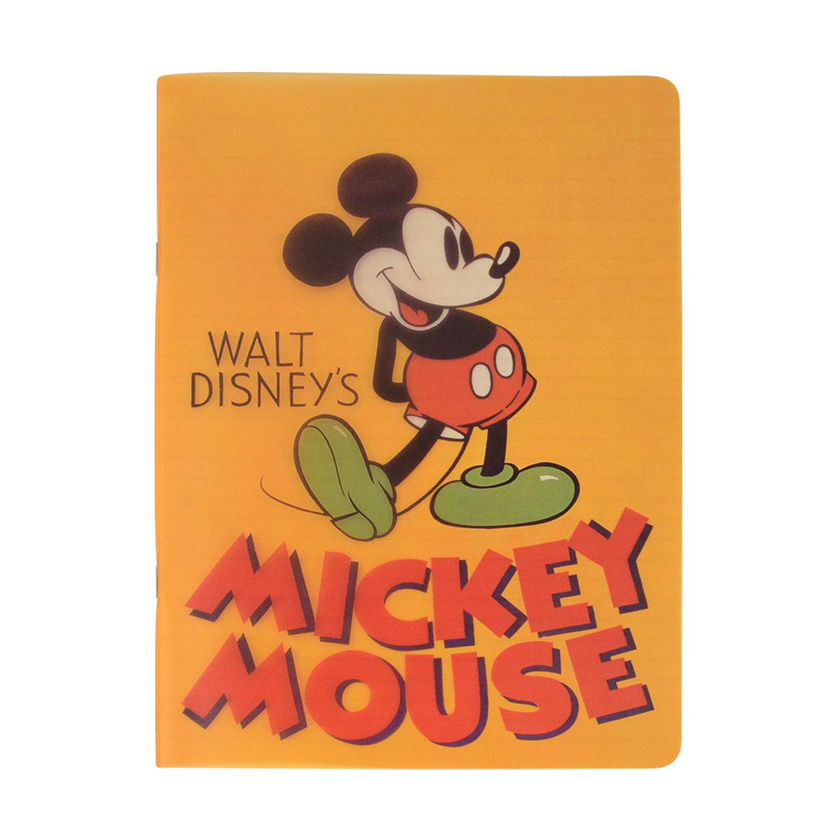 Mickey Mouse Campus Kareli Defter 26 cm x 18,5 cm 40 Yaprak resmi