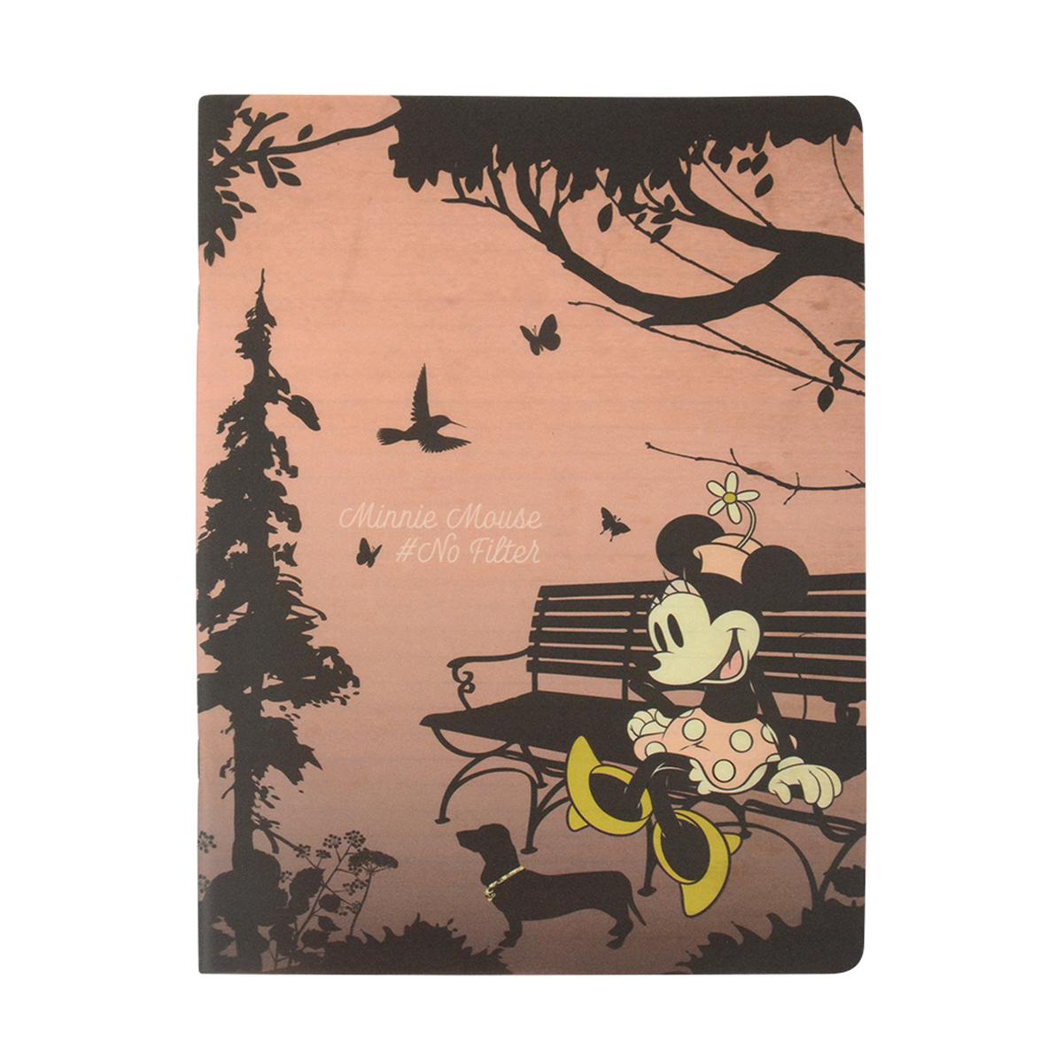 Minnie Mouse Campus Çizgili Defter 26 cm x 18,5 cm 40 Yaprak resmi