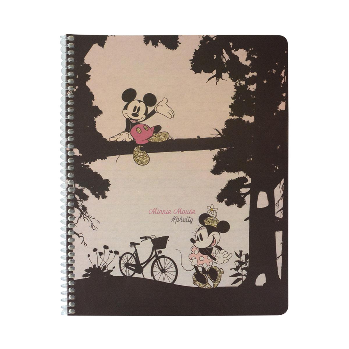 Minnie Mouse Campus Defter Çizgili Spiralli 26 cm x 18,5 cm 60 Yaprak resmi