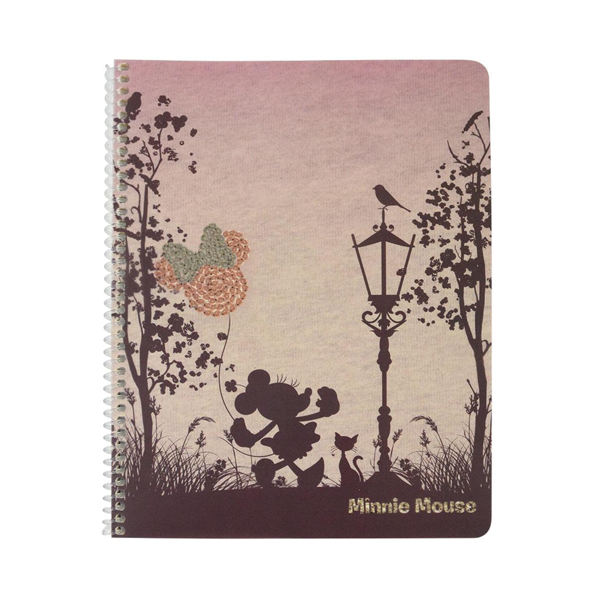 Minnie Mouse Campus Defter Çizgili Spiralli 26 cm x 18,5 cm 60 Yaprak  resmi