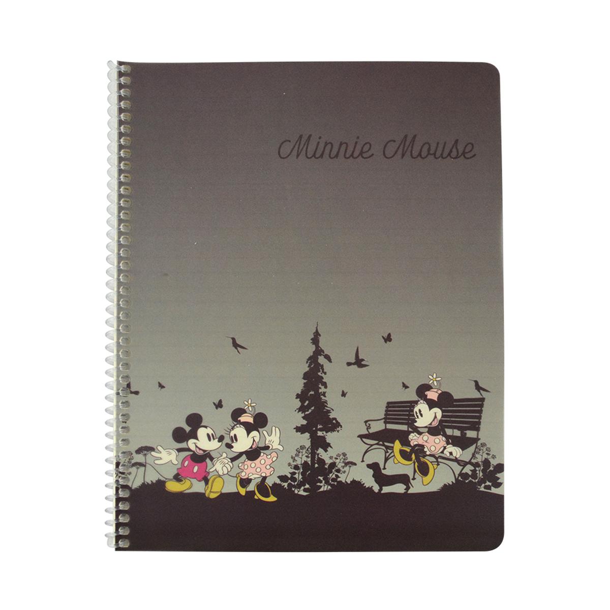 Minnie Mouse Campus Defter Çizgili Spiralli 26 cm  x 18,5 cm 60 Yaprak  resmi