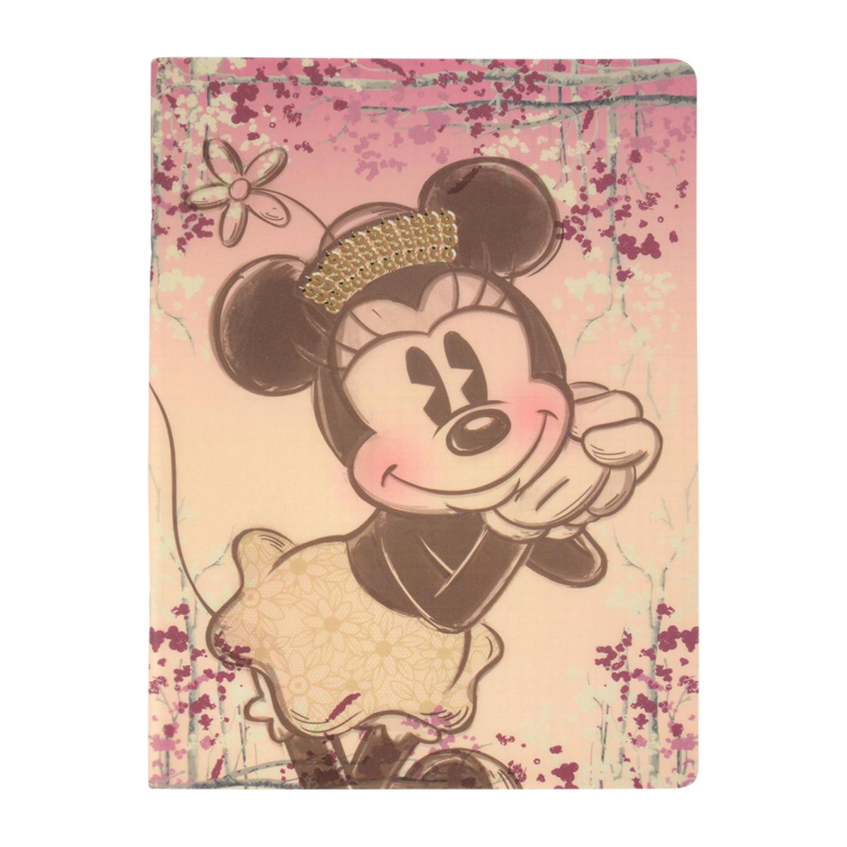 Minnie Mouse Campus Kareli Defter 26 cm x 18,5 cm 40 Yaprak resmi