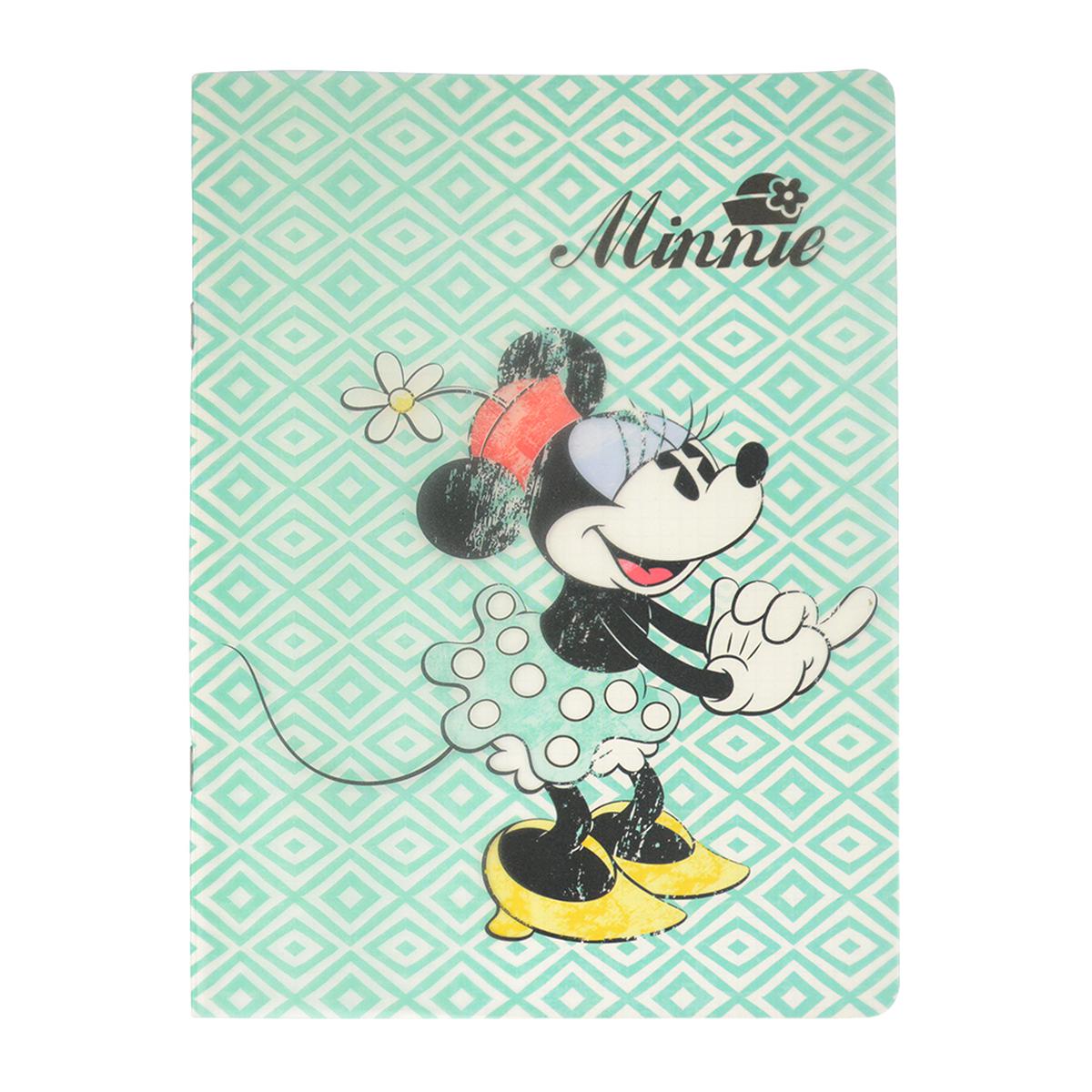 Minnie Mouse Campus Kareli Defter 26 cm x 18,5 cm - 40 Yaprak resmi