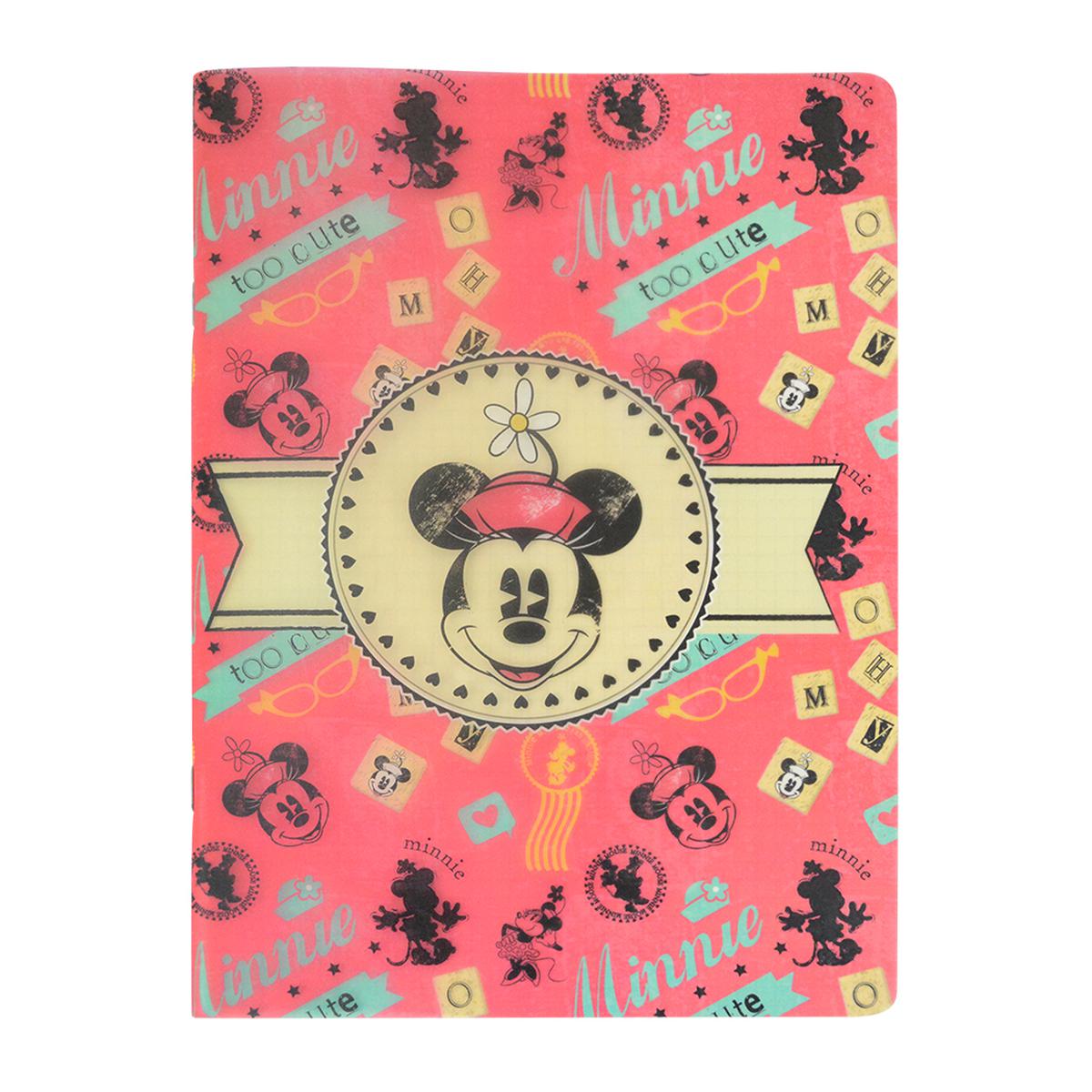 Minnie Mouse Campus Kareli Defter 26 cm x 18,5 cm 40 Yaprak resmi