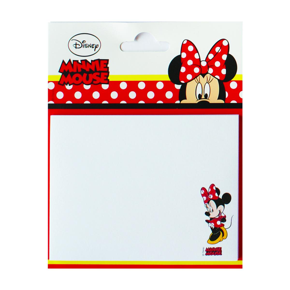 Mynote Minnie Mouse Yapışkanlı Not Kağıdı 100 mm x 75 mm 50 Yaprak resmi