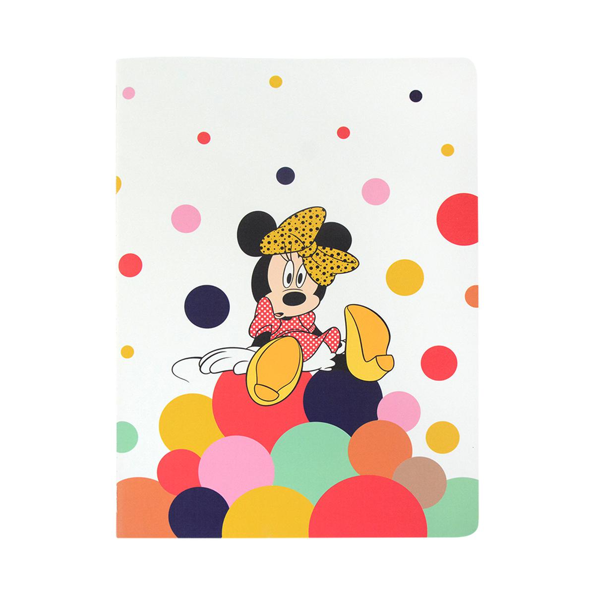 Minnie Mouse Trendy Defter Karton Kapak Çizgili 19 cm x 26 cm 60 Yaprak  resmi