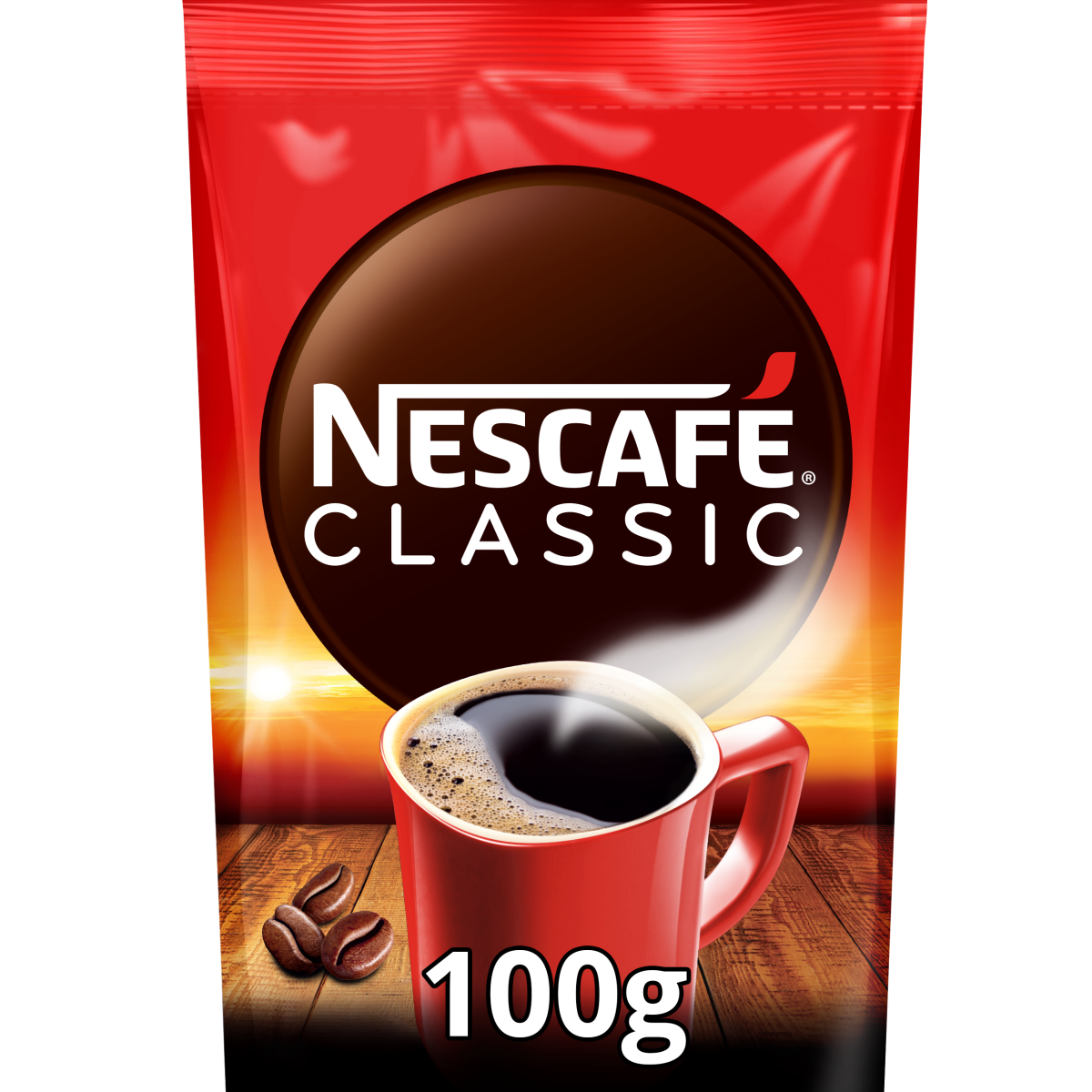 Nescafe Classic Kahve Eko Paket 100 g resmi