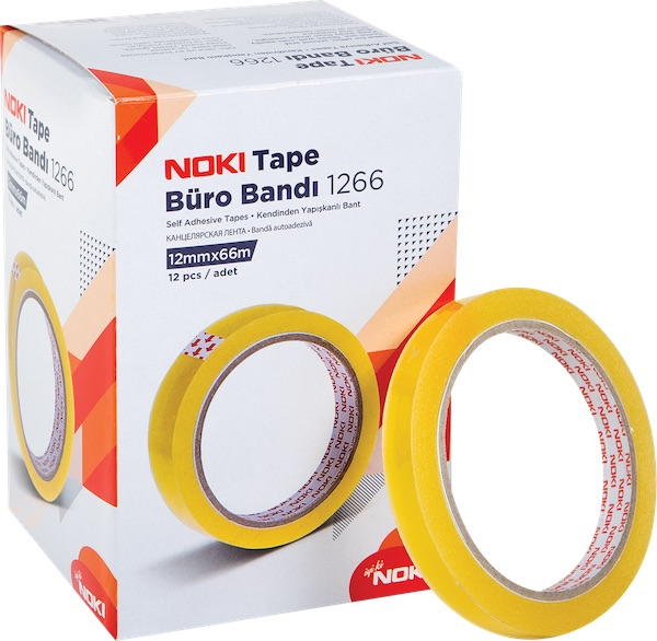 Noki 1266 Büro Bandı 12 mm X 66 m 12'li paket resmi