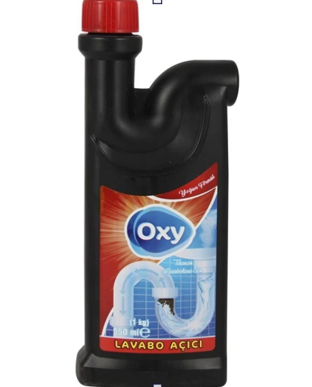 Oxy Sıvı Lavabo Açıcı 0,55 lt resmi