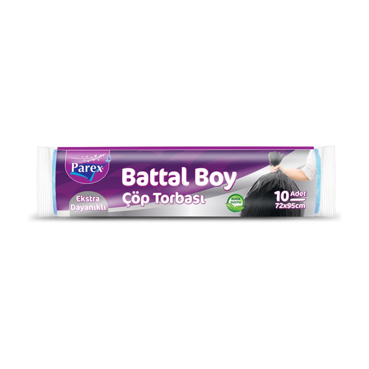 Parex Ekstra Dayanıklı Çöp Torbası Battal Boy resmi