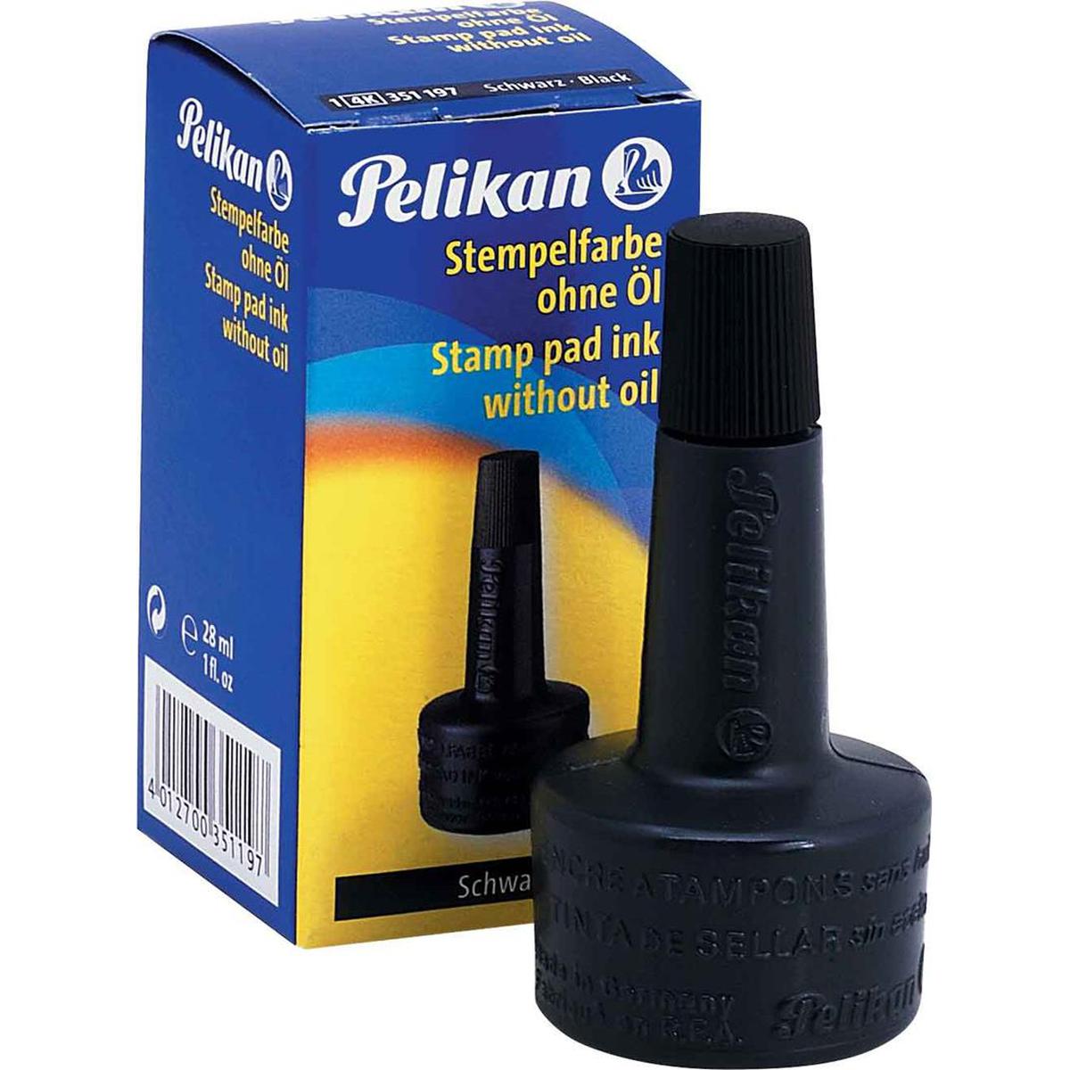 Pelikan Istampa Mürekkebi 28 ml Siyah resmi