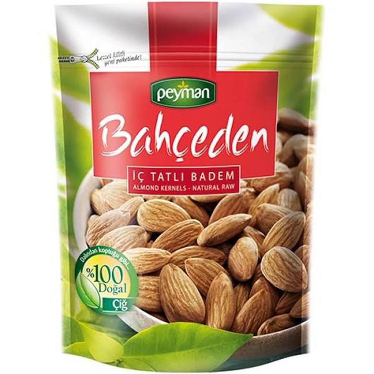 Peyman Bahçeden Çiğ Badem 140 g resmi