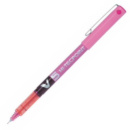 Pilot V5 Pembe Blister resmi