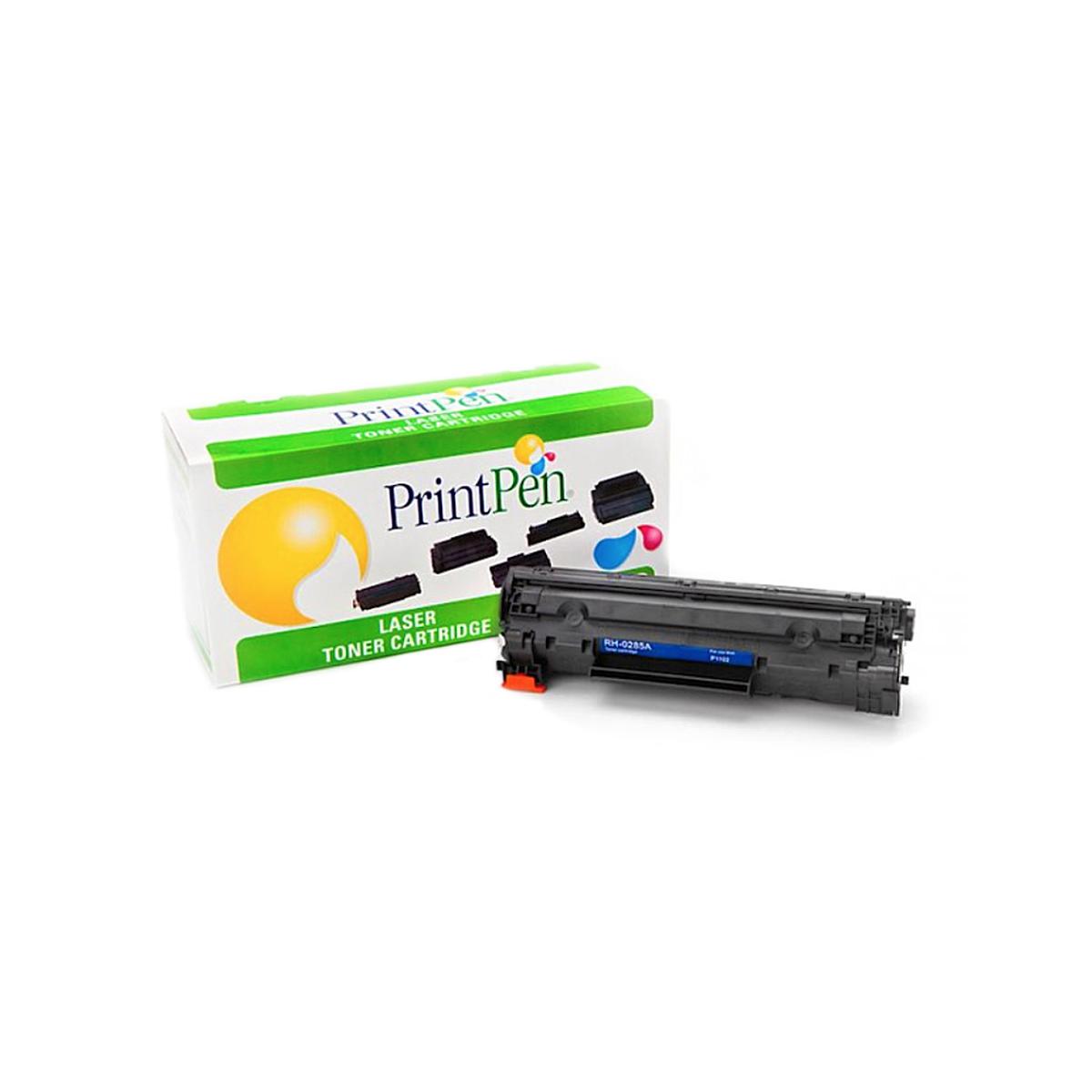 Printpen HP 35A CB435A CB436A CE285A / CRG-712,713,725 Siyah Muadil Toner - 2000 Sayfa resmi