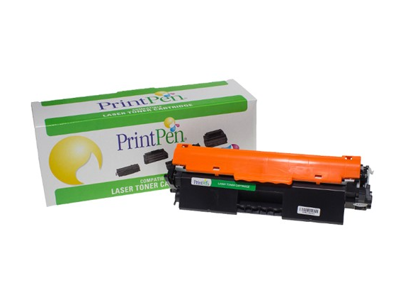 Printpen HP CF217A (17A) & Canon CRG-047 Siyah Muadil Toner (Çipli) resmi