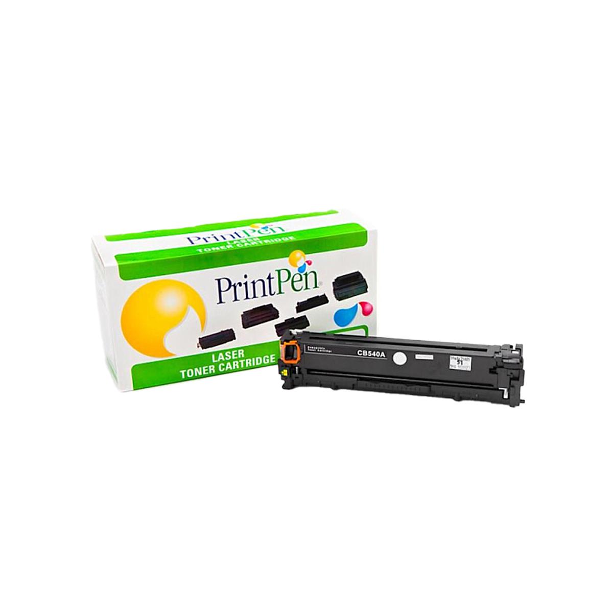 Printpen HP 125A Siyah Muadil Toner CB540A CE320A CF210A / Canon CRG-716/713 resmi