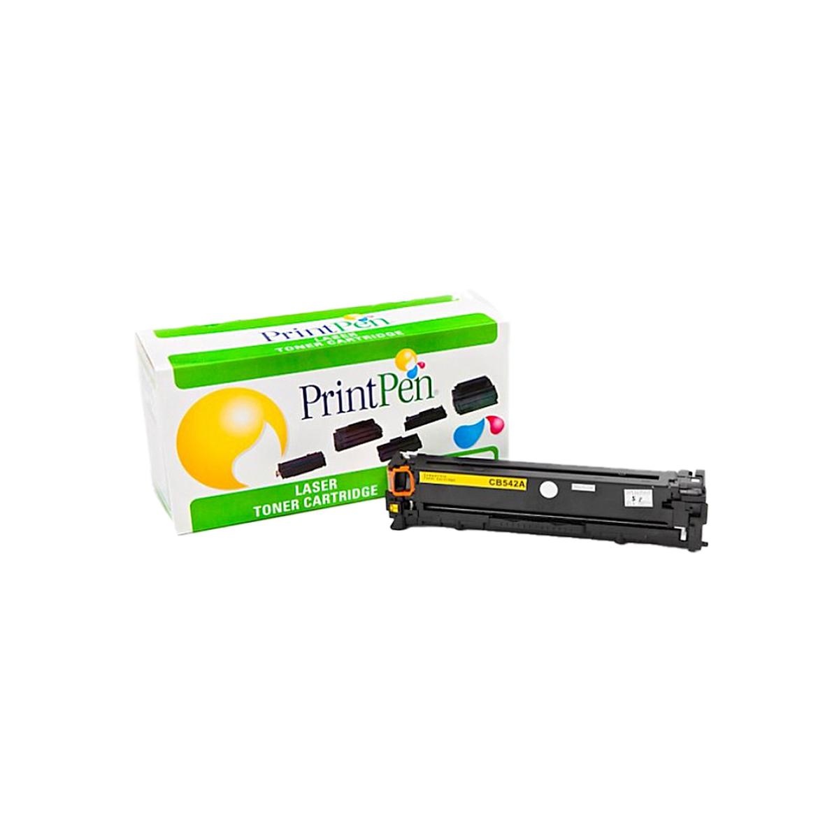 Printpen HP 125A CB542A CE322A CF212A / Canon CRG-716-731 Sarı Muadil Toner - 1400 Sayfa resmi