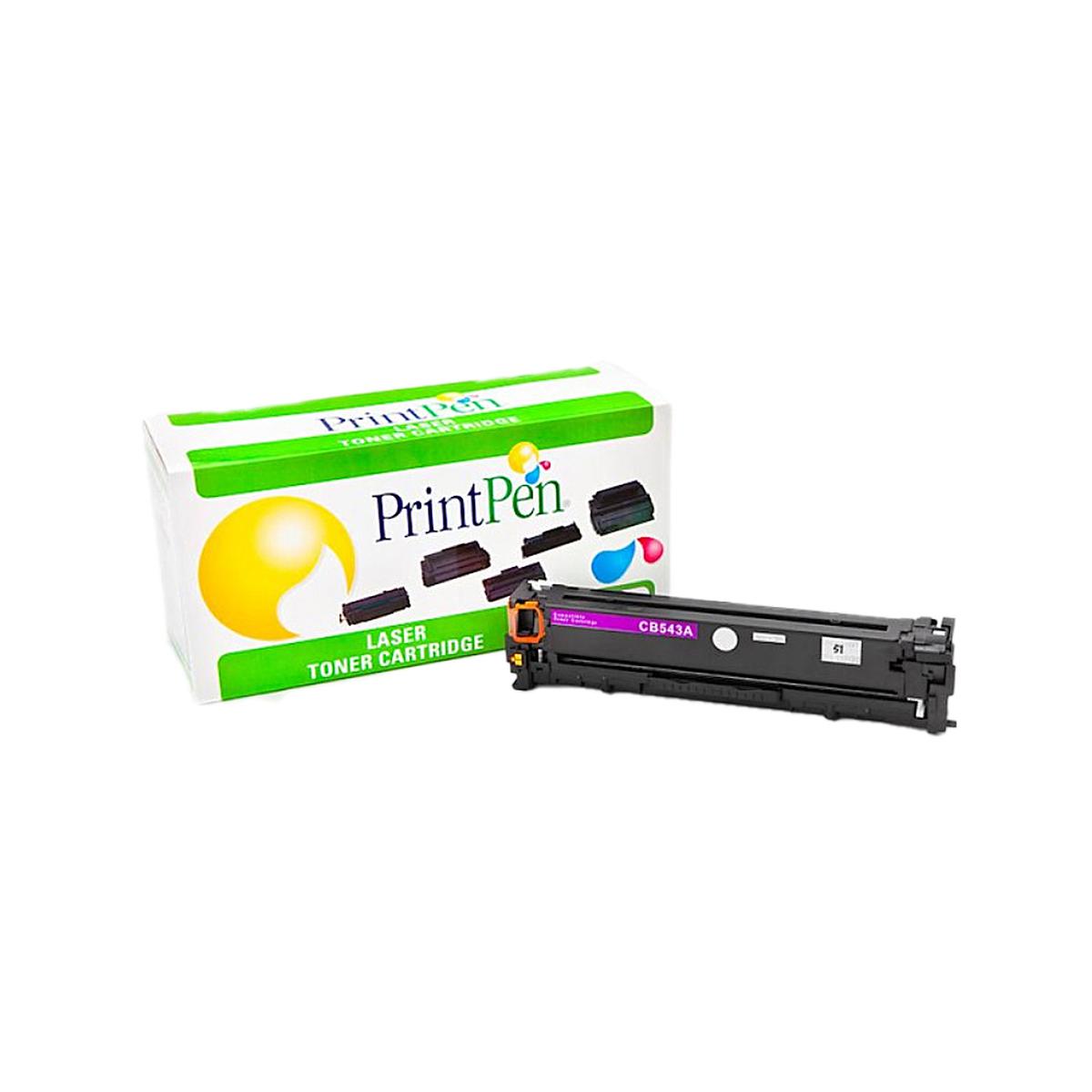 Printpen HP 125A CB543A CE323A CF213A / CRG716 CRG-731 Kırmızı Muadil Toner - 1400 Sayfa resmi