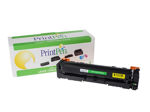 Printpen HP CF403A 201A & Canon CRG-045M Kırmızı Muadil Toner - 1400 Sayfa resmi