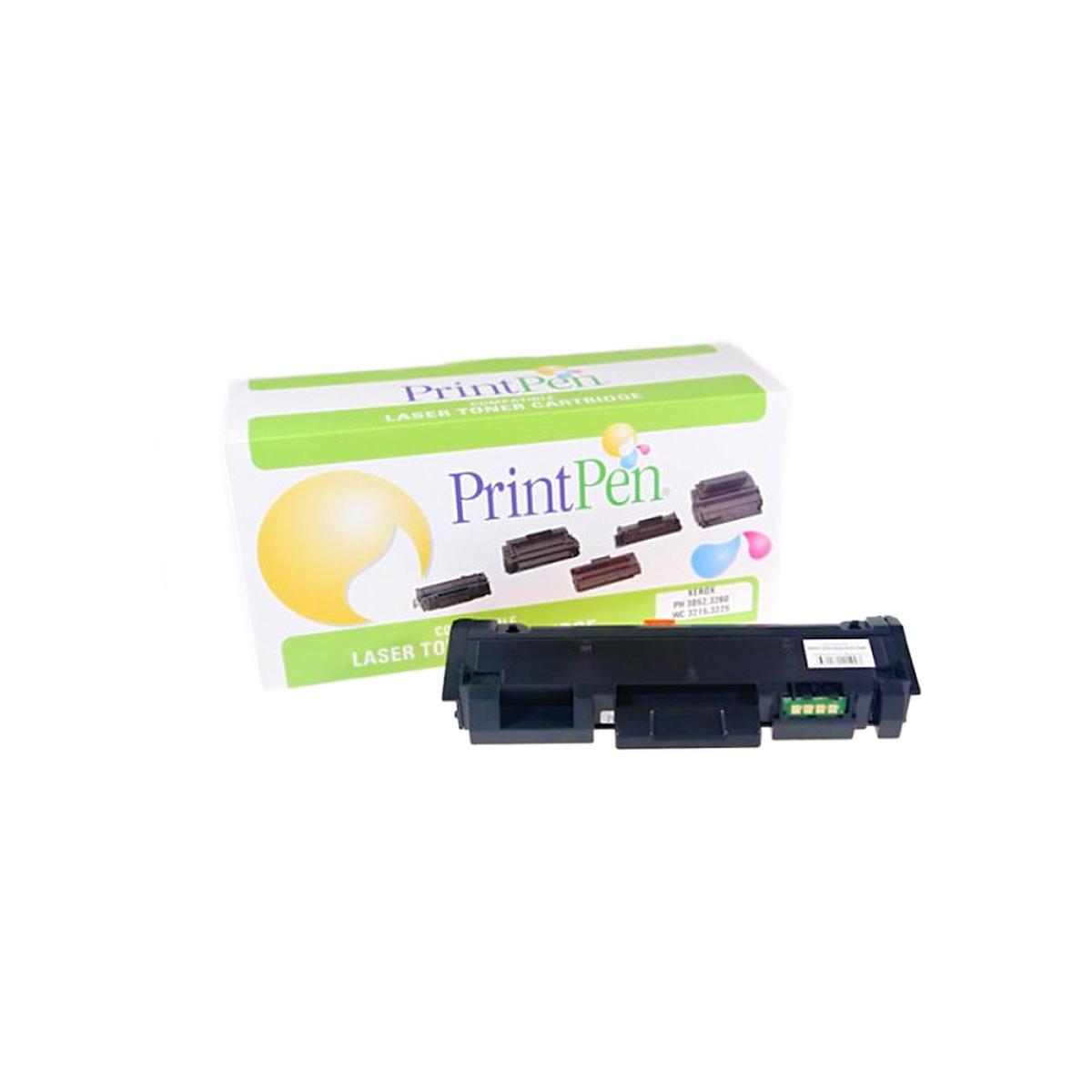 Printpen Xerox Phaser 3052 106R02778 Siyah Muadil Toner - 3000 Sayfa resmi