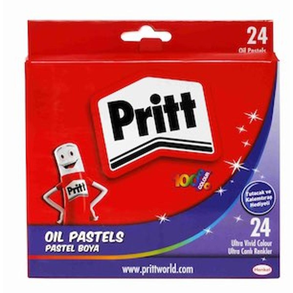 Pritt 1307853 Pastel Boya Karton 24'lü Paket  resmi