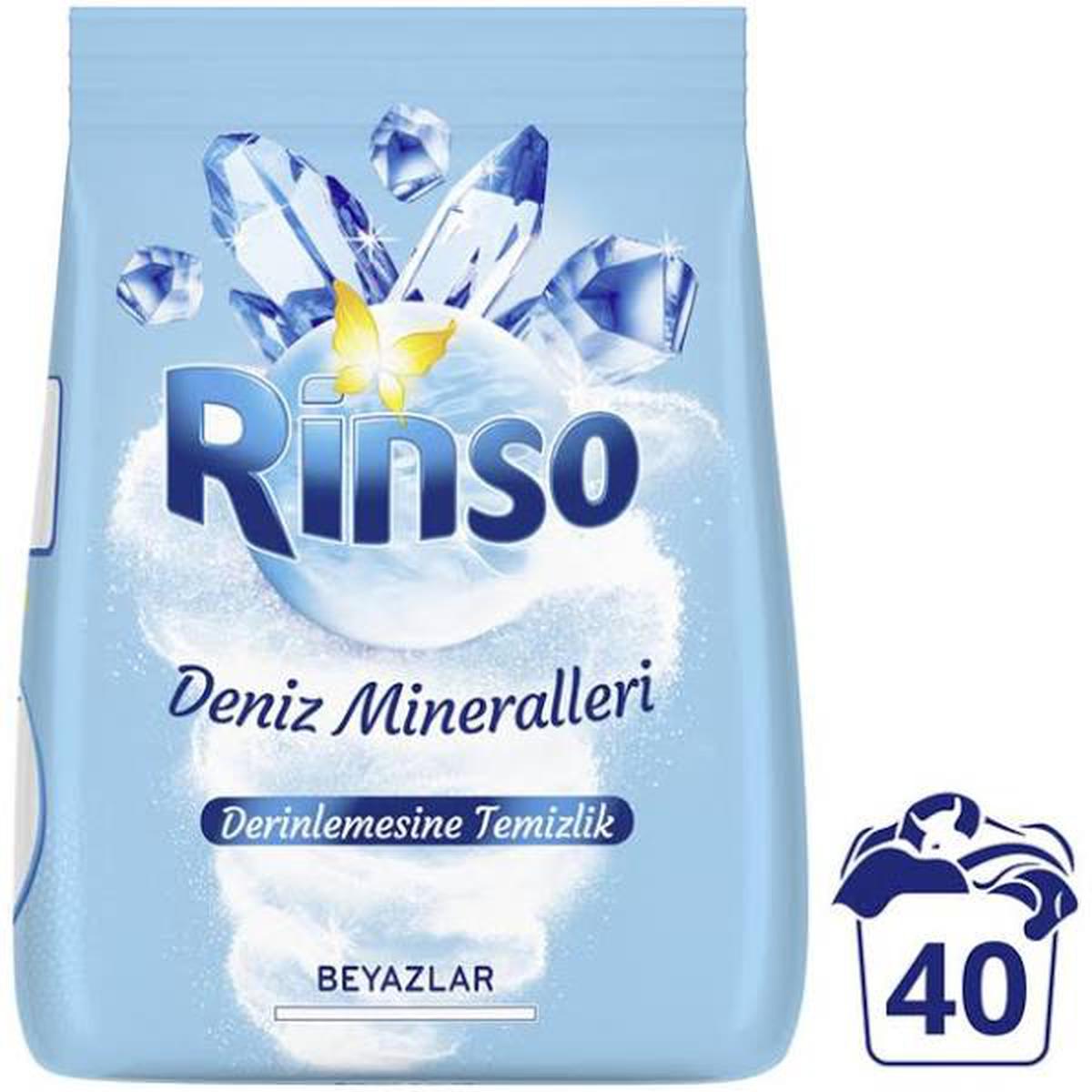 Rinso Matik Deniz Mineralleri Toz Çamaşır Deterjanı 6 kg resmi