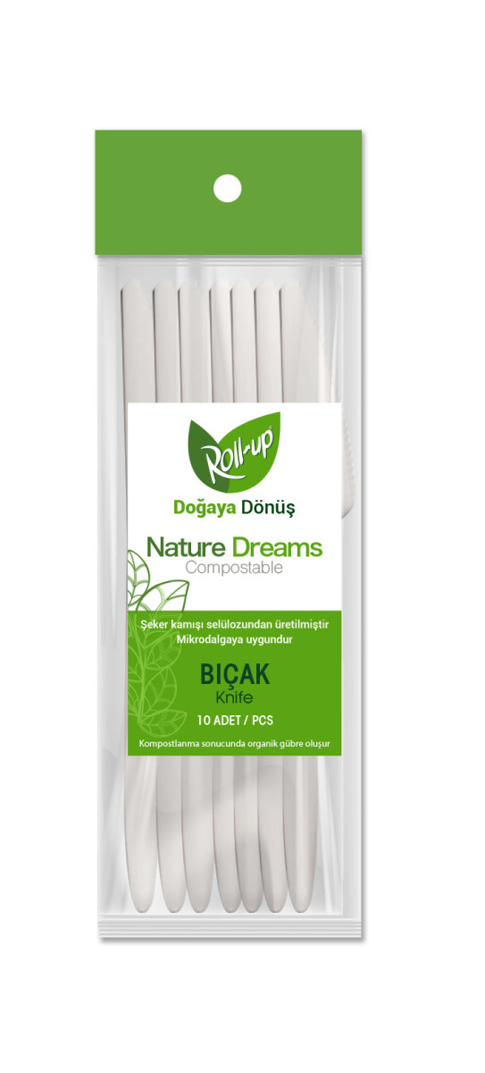 Roll-Up Nature Dreams Bıçak 10'lu Paket resmi