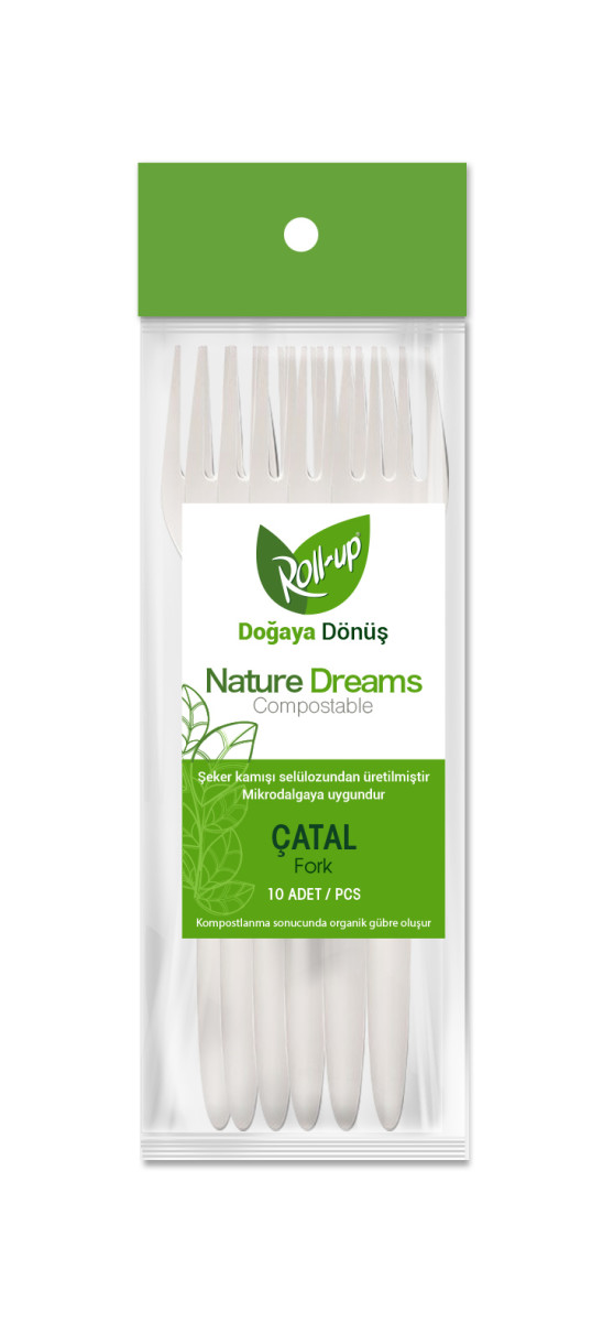 Roll-Up Nature Dreams Çatal 10'lu Paket resmi