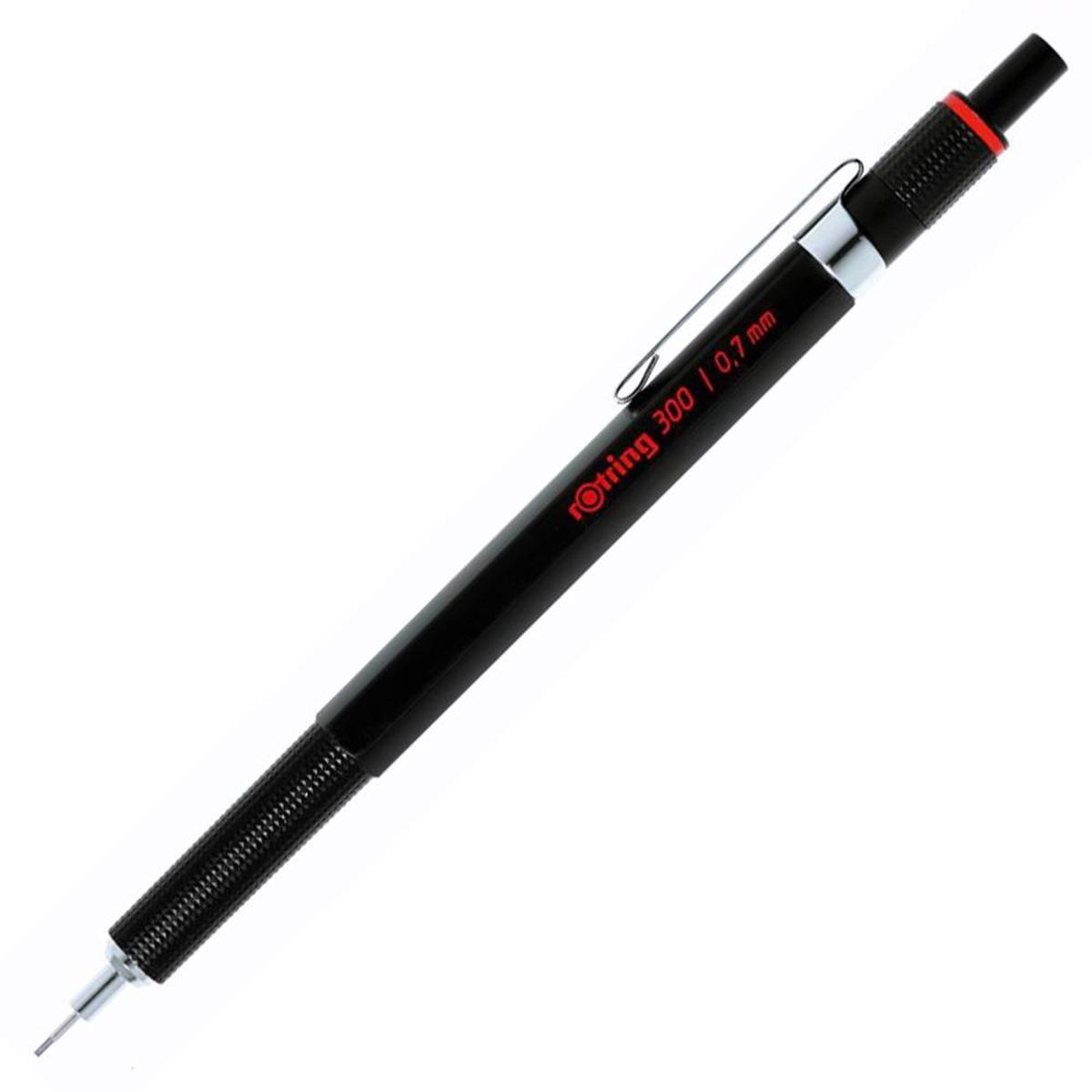 Rotring 300 Uçlu Kalem 0.7 mm Siyah resmi