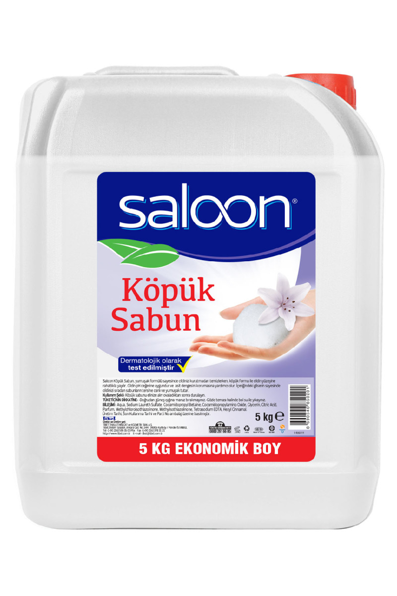 Saloon Köpük Sabun 5 lt resmi