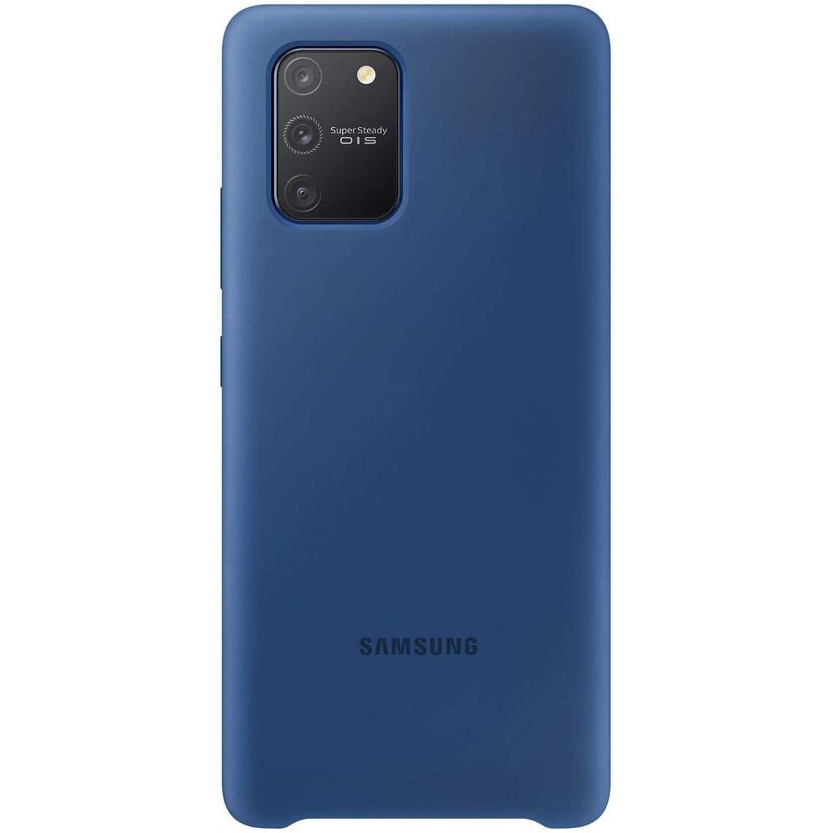 Samsung Galaxy S10 Lite Silikon Kılıf Mavi - EF-PG770TLEGWW (Samsung Türkiye Garantili) resmi