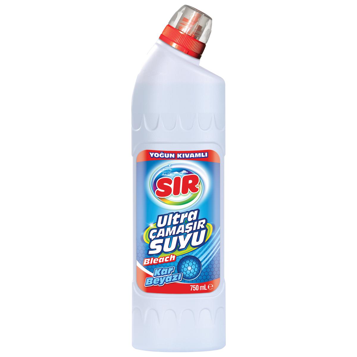 Sır Ultra Çamaşır Suyu Kar Beyazı 750 ml resmi