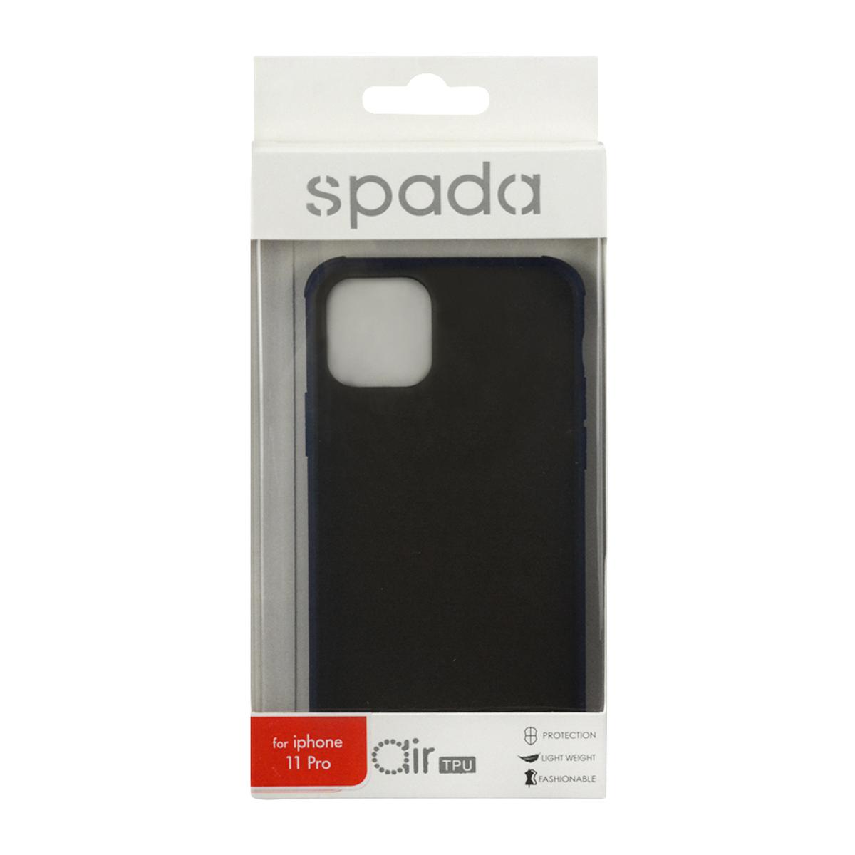 Spada iPhone 11 PRO Duo TPU Kılıf - Siyah / Lacivert resmi