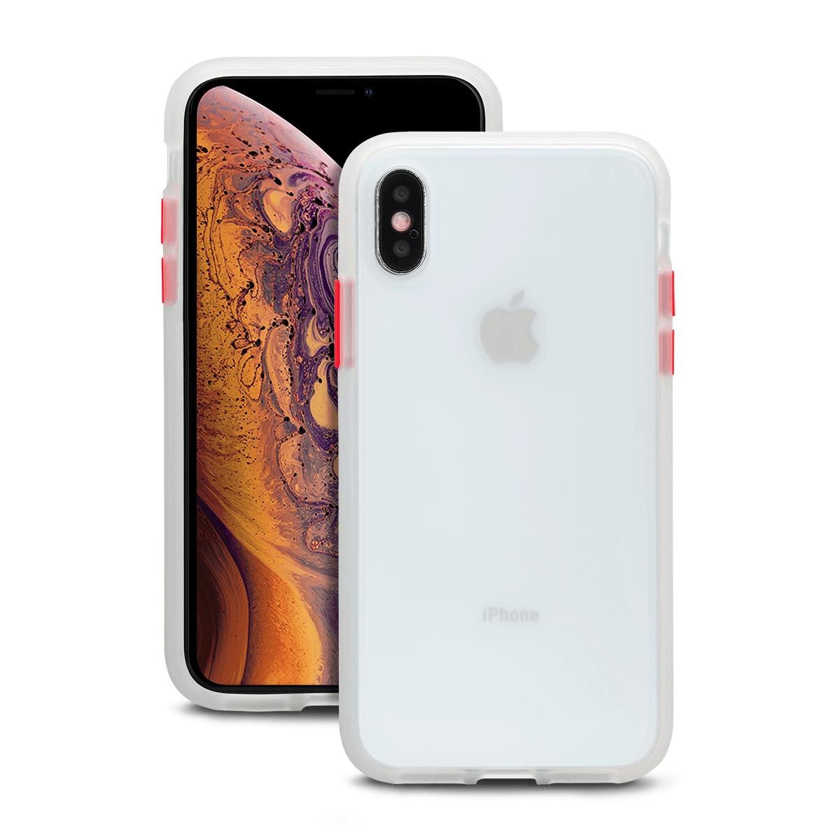 Spada iPhone XS Max Shadow TPU Kılıf - Beyaz resmi