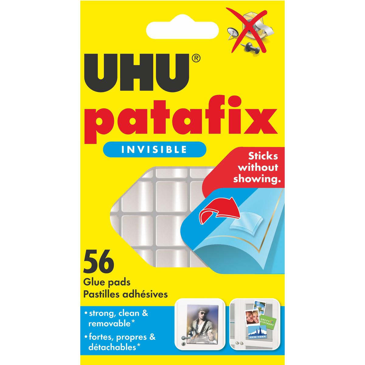 Uhu Patafix Hamur Yapıştırıcı 56’lı Paket Şeffaf resmi