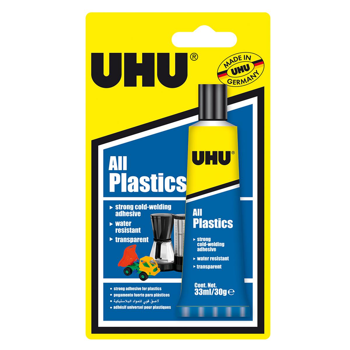 Uhu All Plastics Plastik Yapıştırıcı 30 g resmi