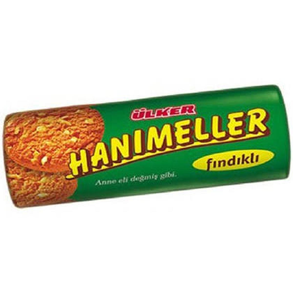 Ülker Hanımeller Bisküvi Fındıklı 82 g 18'li Paket resmi