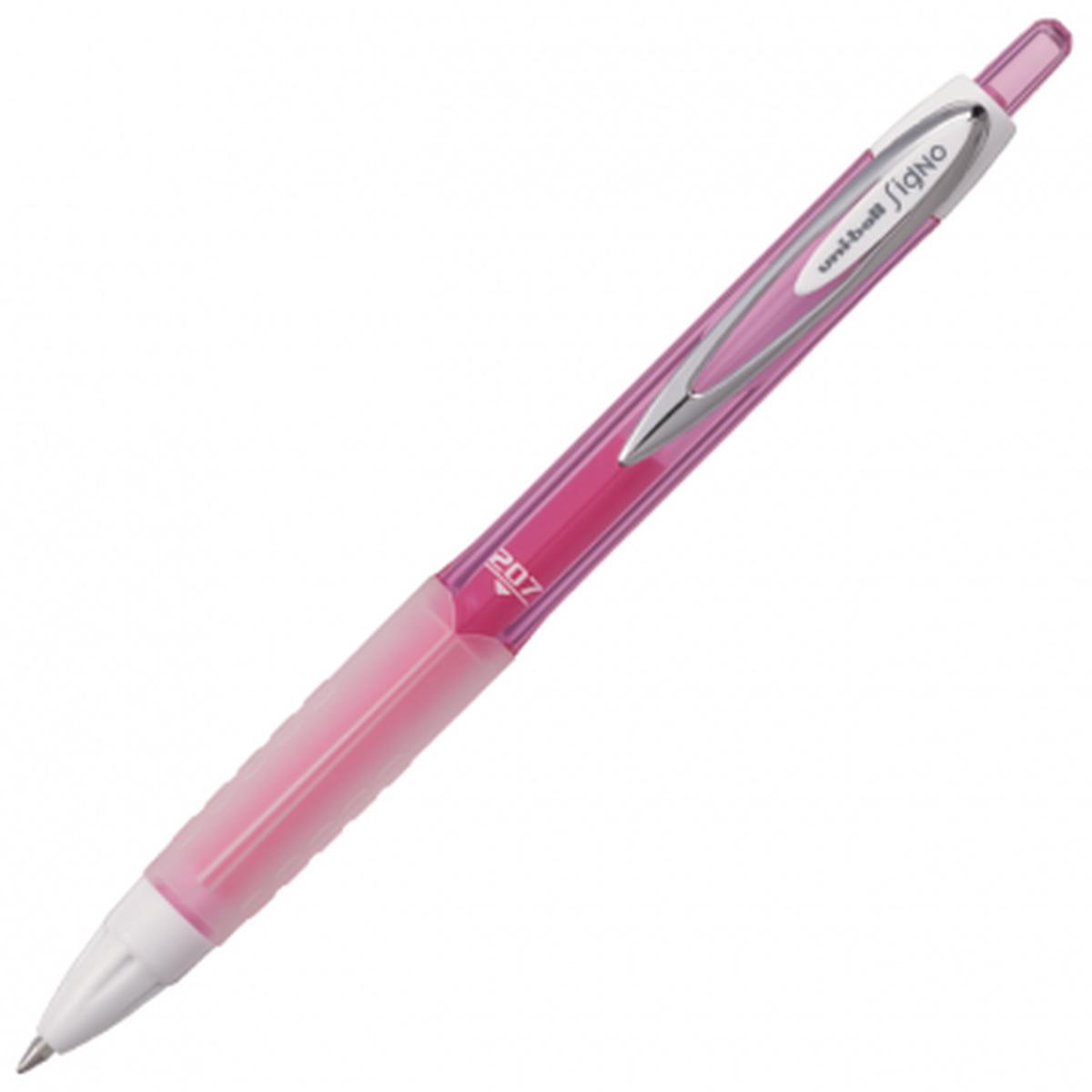 Uni-ball UMN-207 Signo Jel Kalem 0.7 mm Pembe resmi