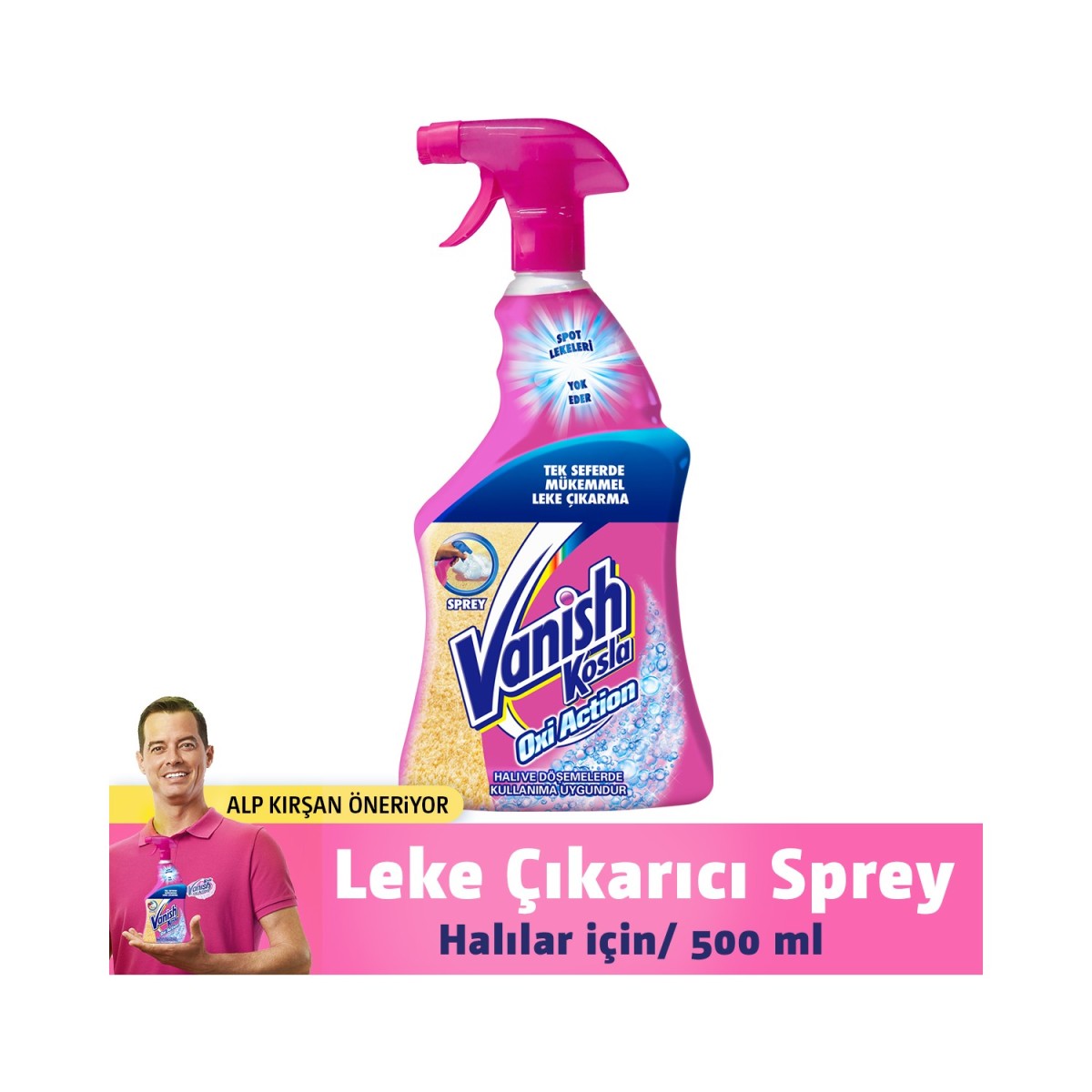 Vanish Kosla Oxi Action Leke Çıkarıcı Halı Spreyi 500 ml resmi