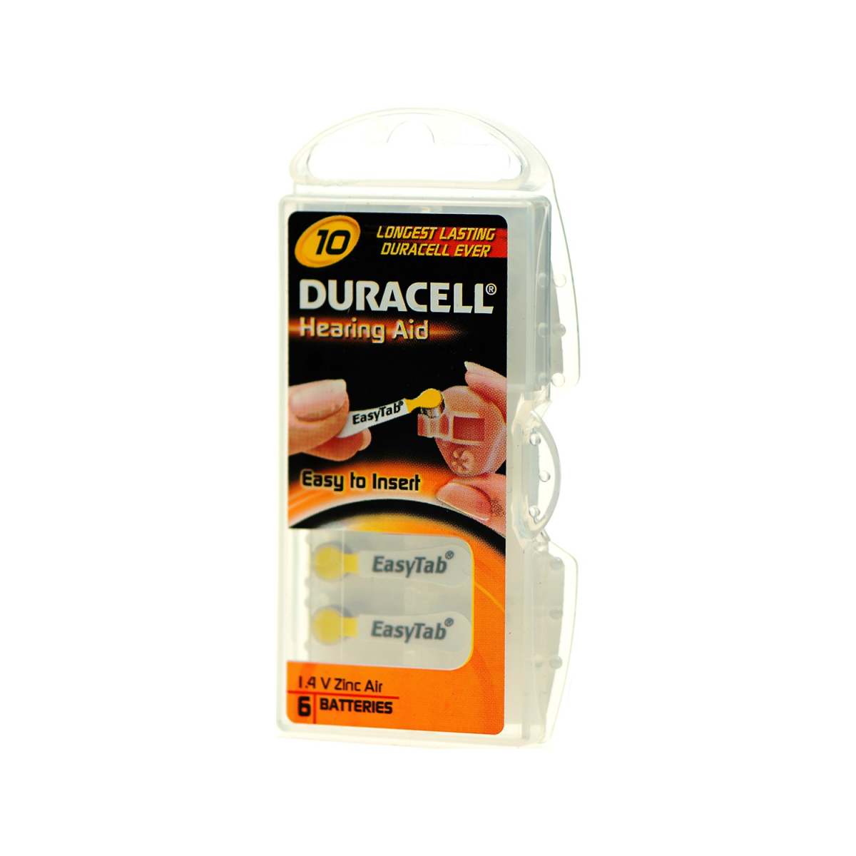 Duracell Activair 10 6lı Kulaklık Pili resmi