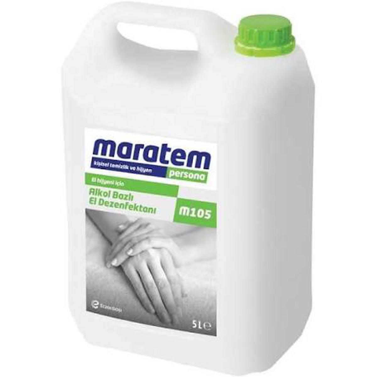 Maratem M105 Alkol Bazlı El Dezenfektanı 5 lt resmi