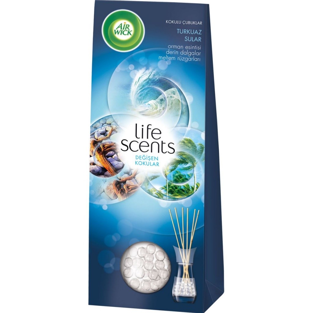 Air Wick Life Scents Kokulu Çubuklar - Turkuaz Sular resmi