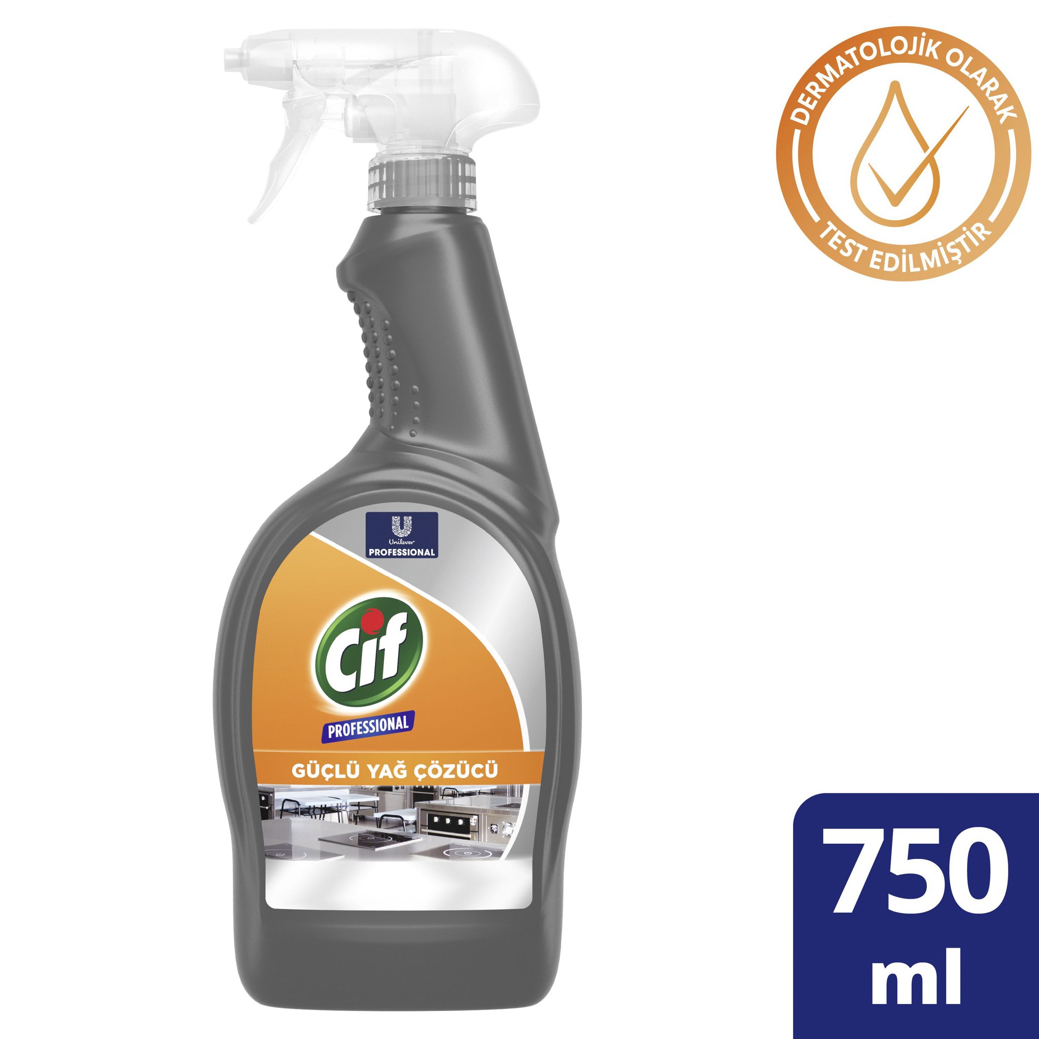 Cif Professional  Yağ Çözücü Sprey 750 ml resmi