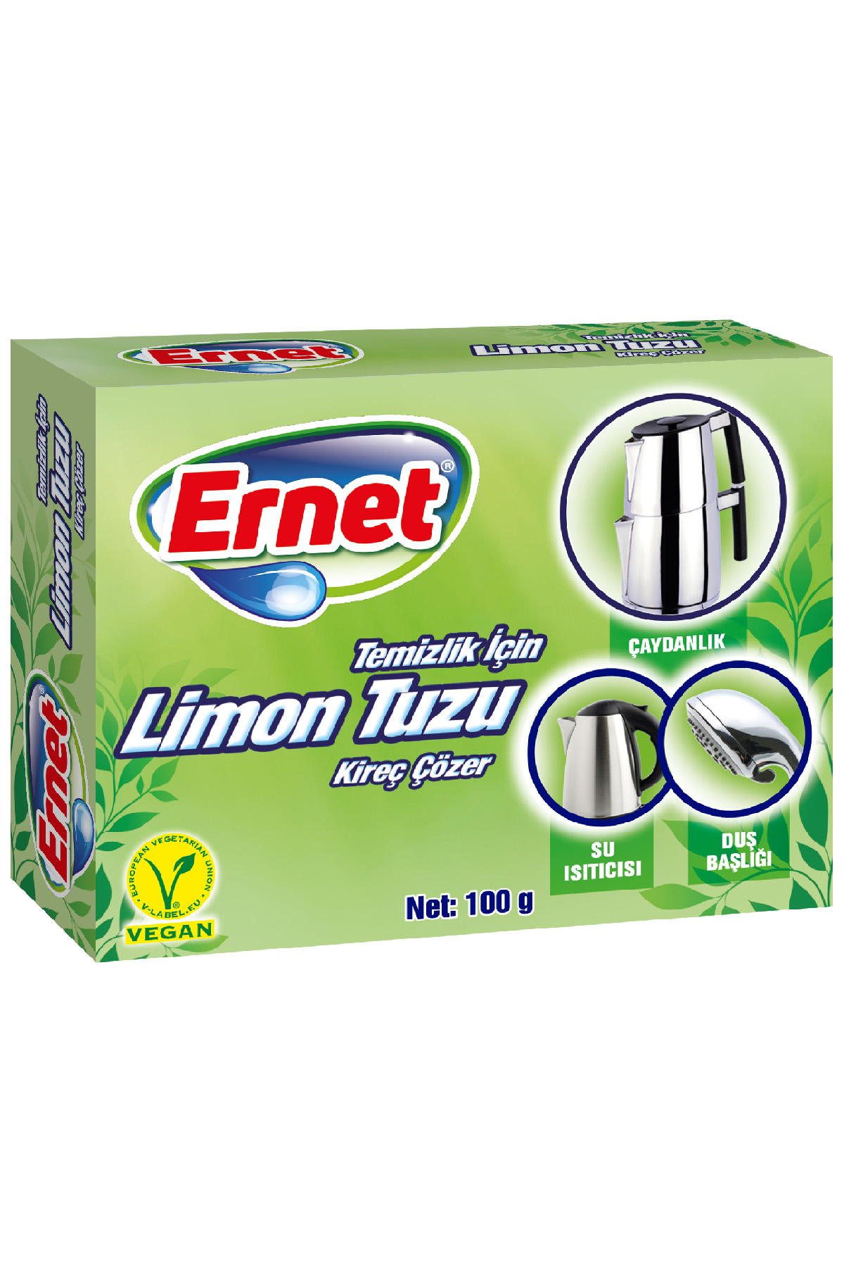 Ernet Temizlik İçin Limon Tuzu 100 g resmi